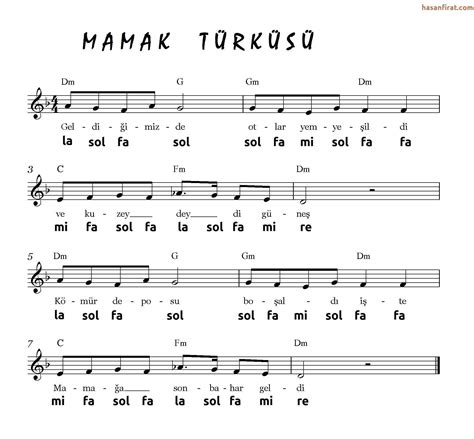 mamak türküsü şiiri